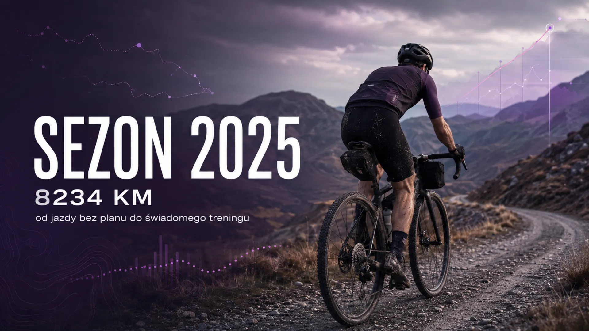 Sezon 2025 - 8234 km od jazdy bez planu do świadomego treningu